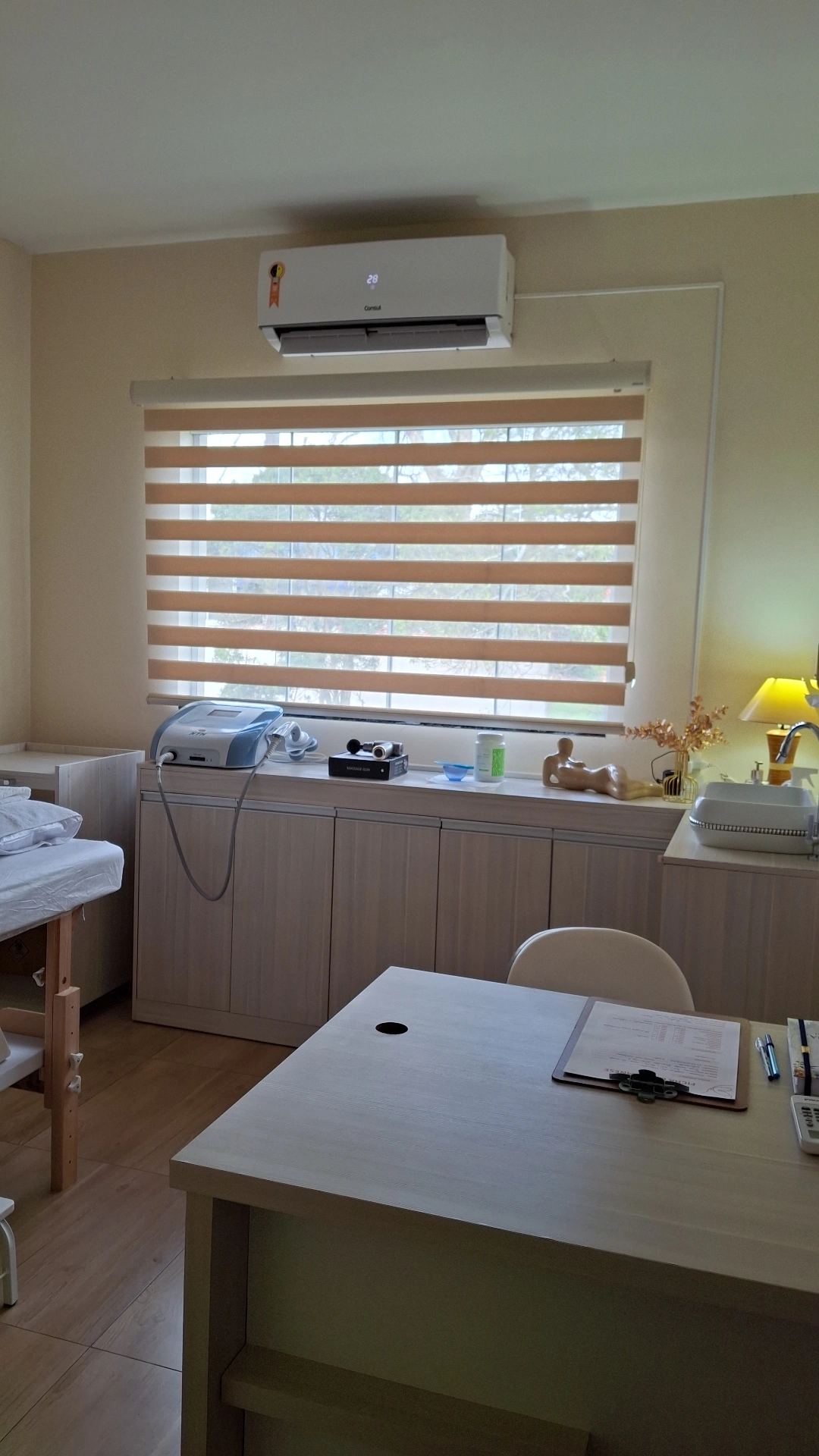 Sessão de massoterapia